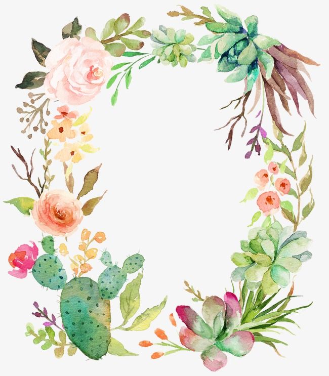 Detail Cactus Wreath Clipart Nomer 56