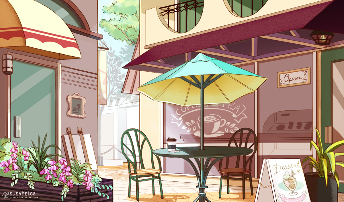 Detail Cafe Background Nomer 38