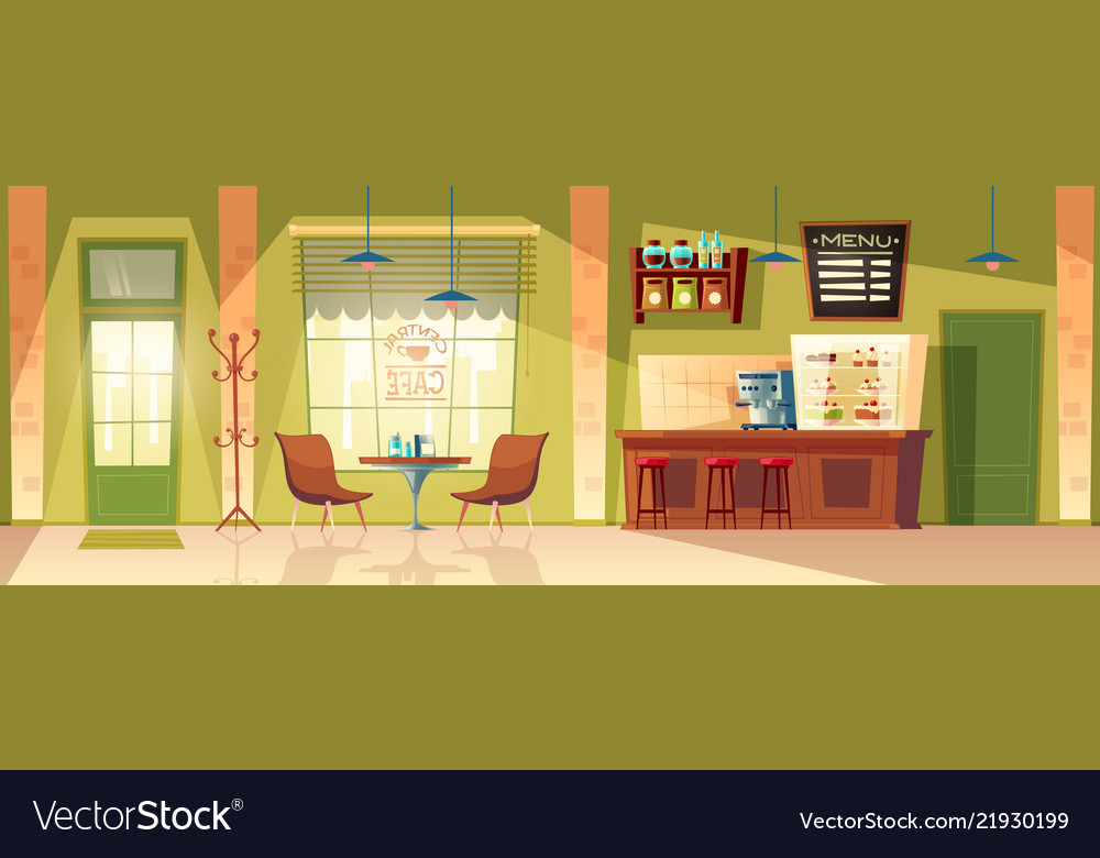 Detail Cafe Background Vector Nomer 15