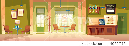 Detail Cafe Background Vector Nomer 17