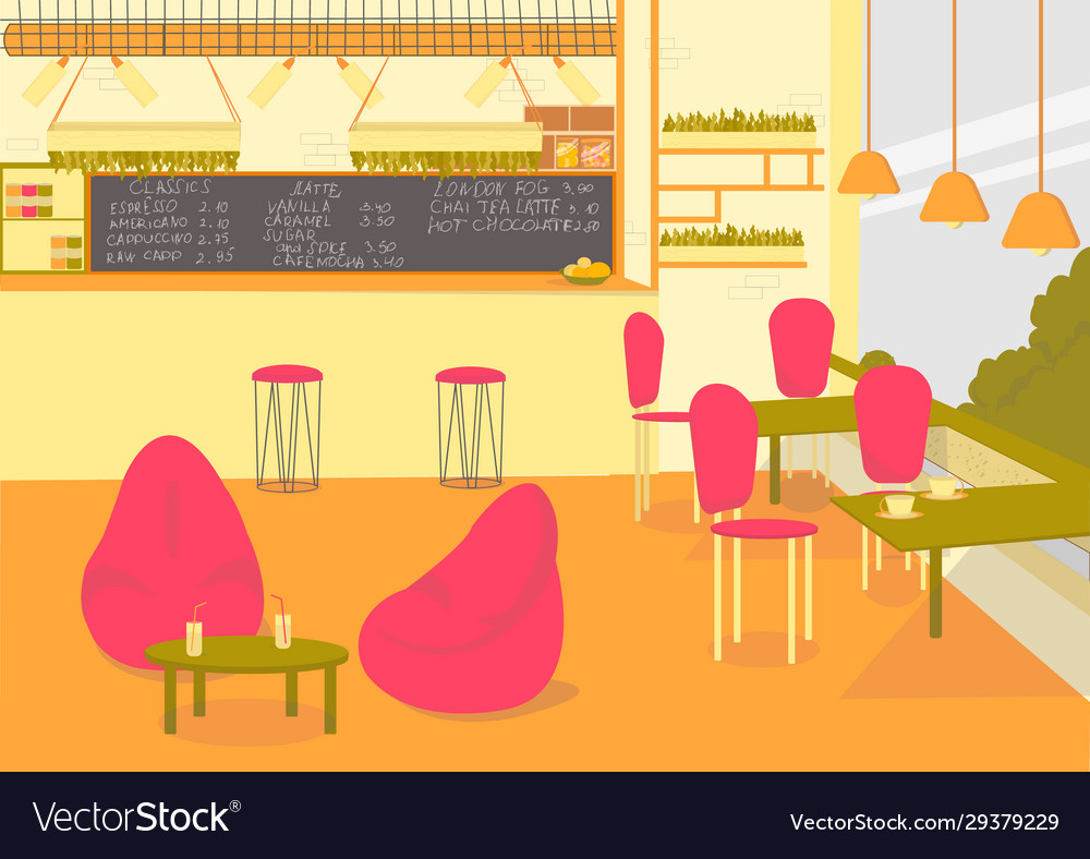 Detail Cafe Background Vector Nomer 19
