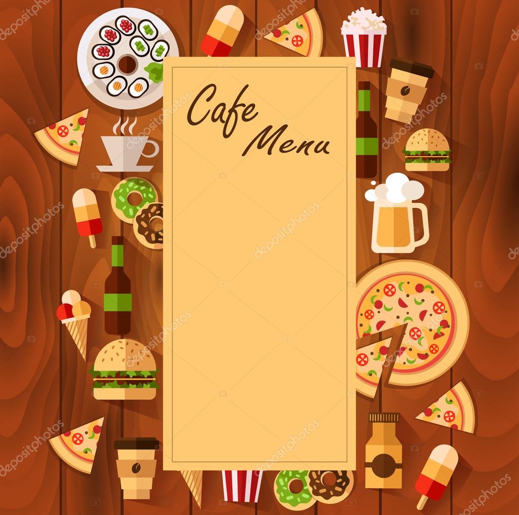 Detail Cafe Background Vector Nomer 20