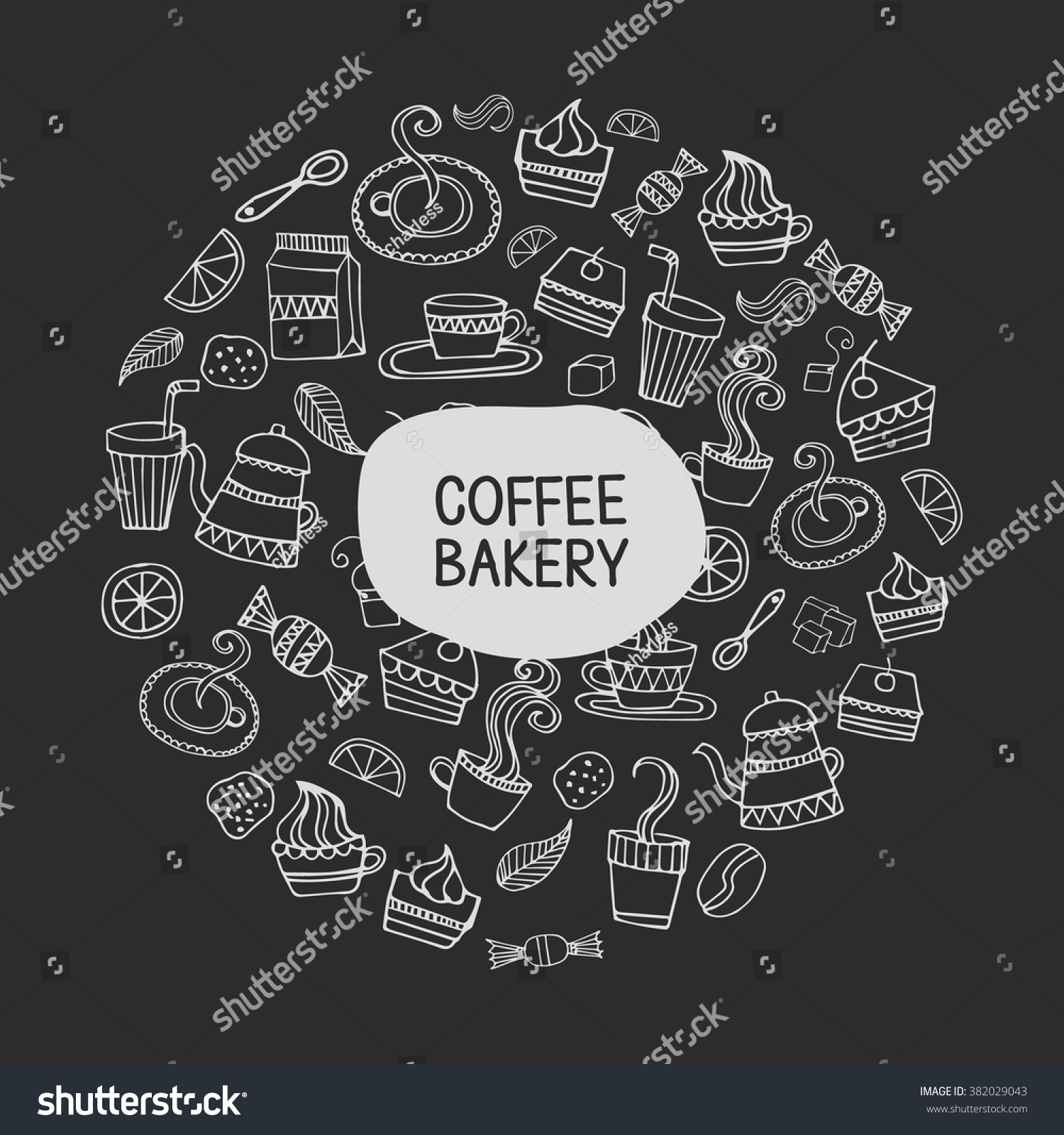 Detail Cafe Background Vector Nomer 3