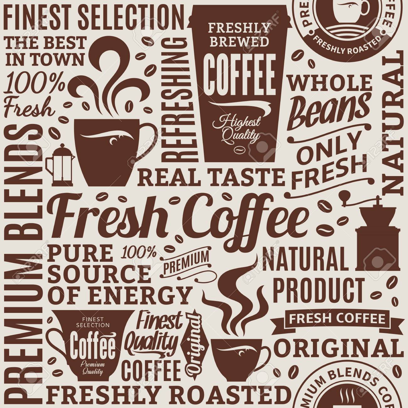 Detail Cafe Background Vector Nomer 26