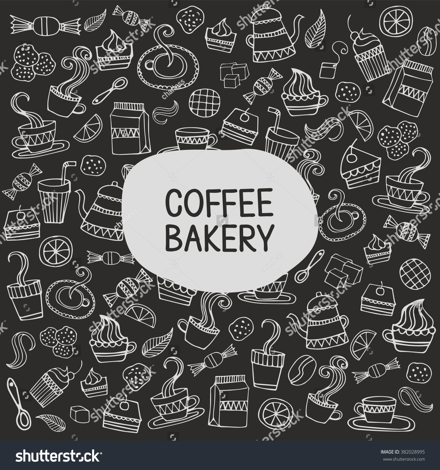 Detail Cafe Background Vector Nomer 4