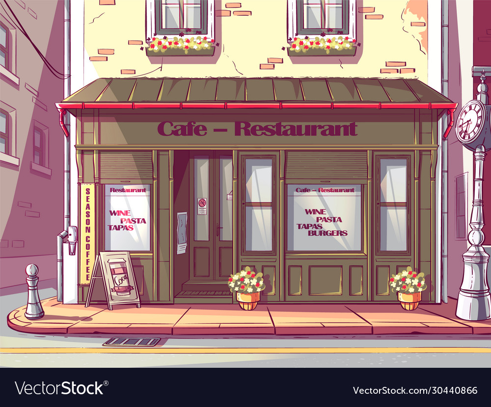 Detail Cafe Background Vector Nomer 34