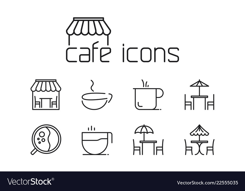 Detail Cafe Background Vector Nomer 54