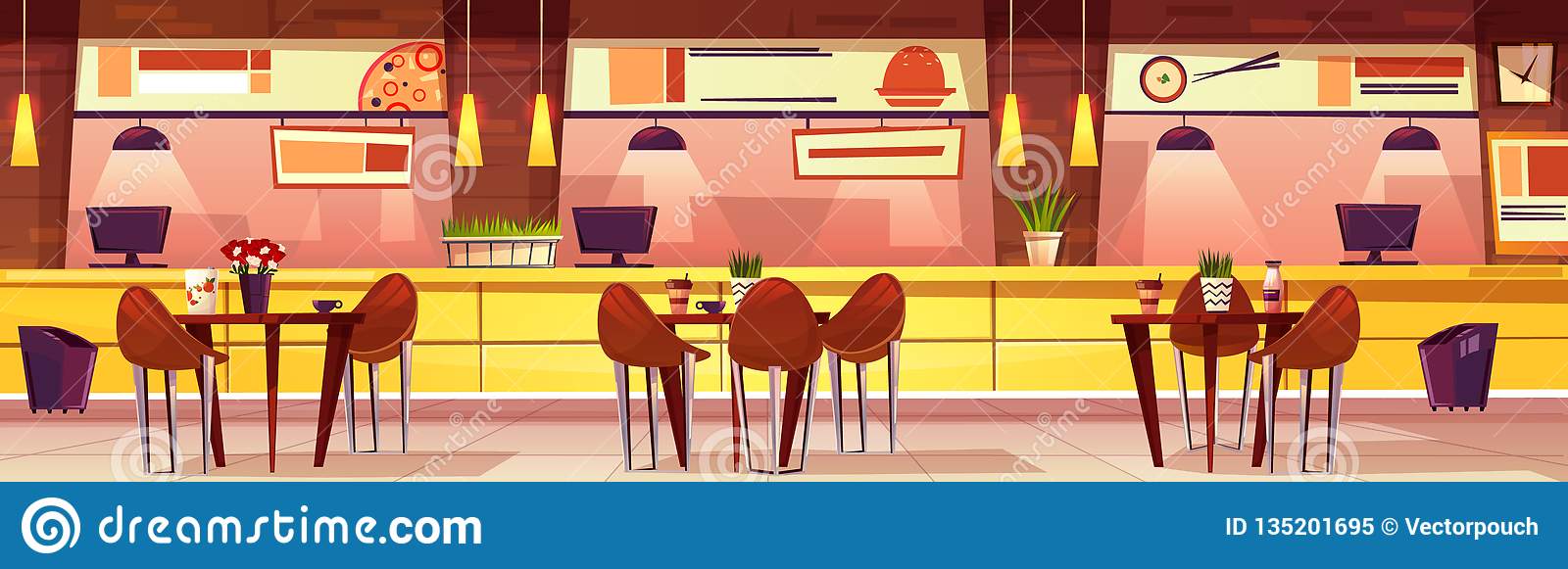 Detail Cafe Background Vector Nomer 58