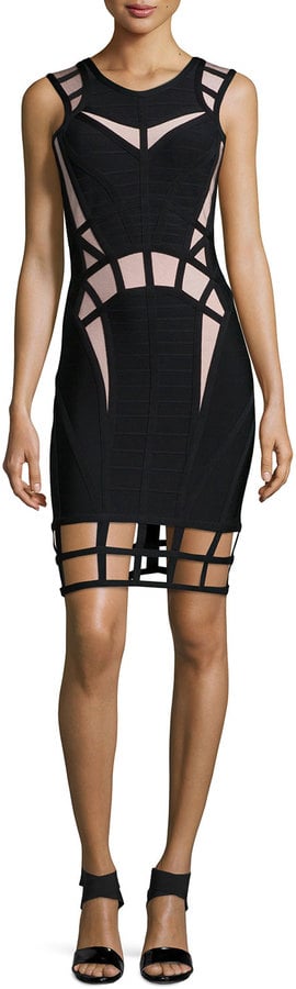 Detail Cage Bandage Dress Nomer 31