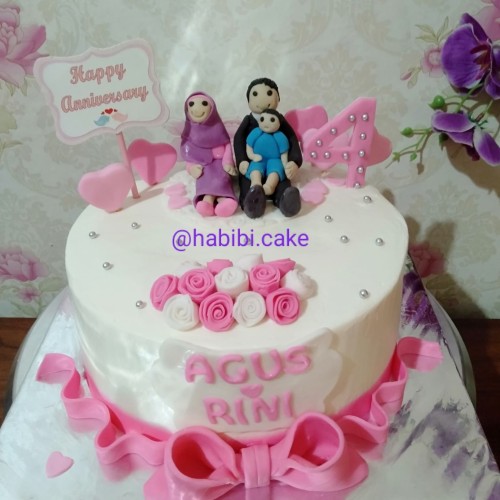 Detail Cake Anniversary Pernikahan Nomer 8