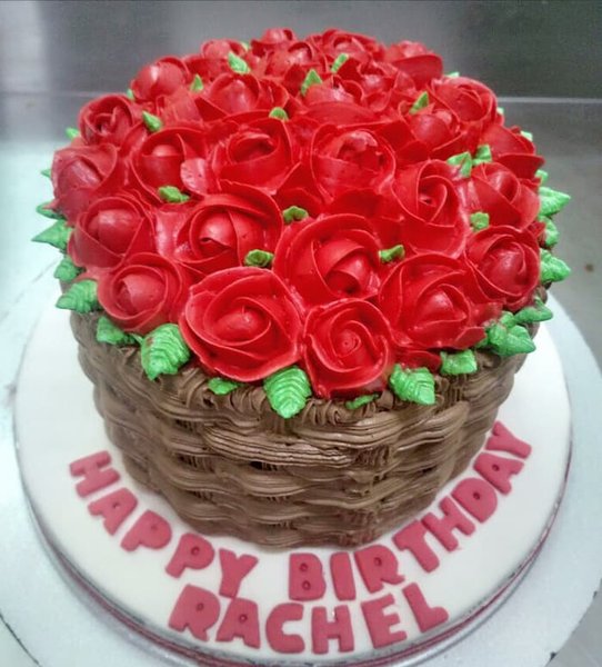 Detail Cake Bunga Mawar Nomer 14