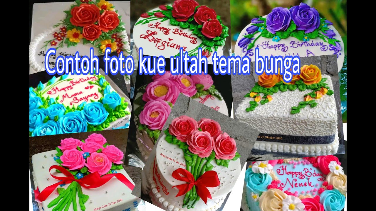 Detail Cake Bunga Mawar Nomer 35