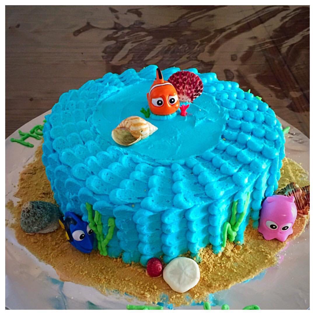 Detail Cake Cream Gambar Finding Dory Nomer 3