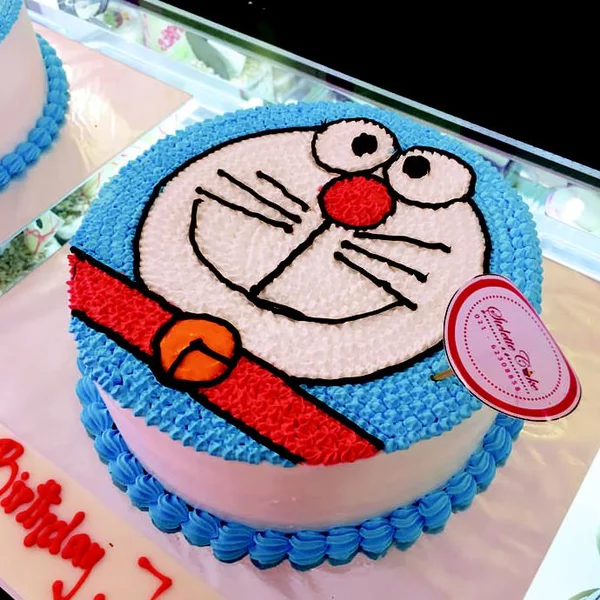 Detail Cake Doraemon Bulat Nomer 33