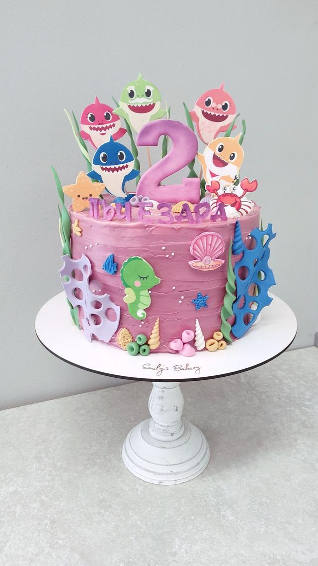 Detail Cake Gambar Baby Shark Nomer 32