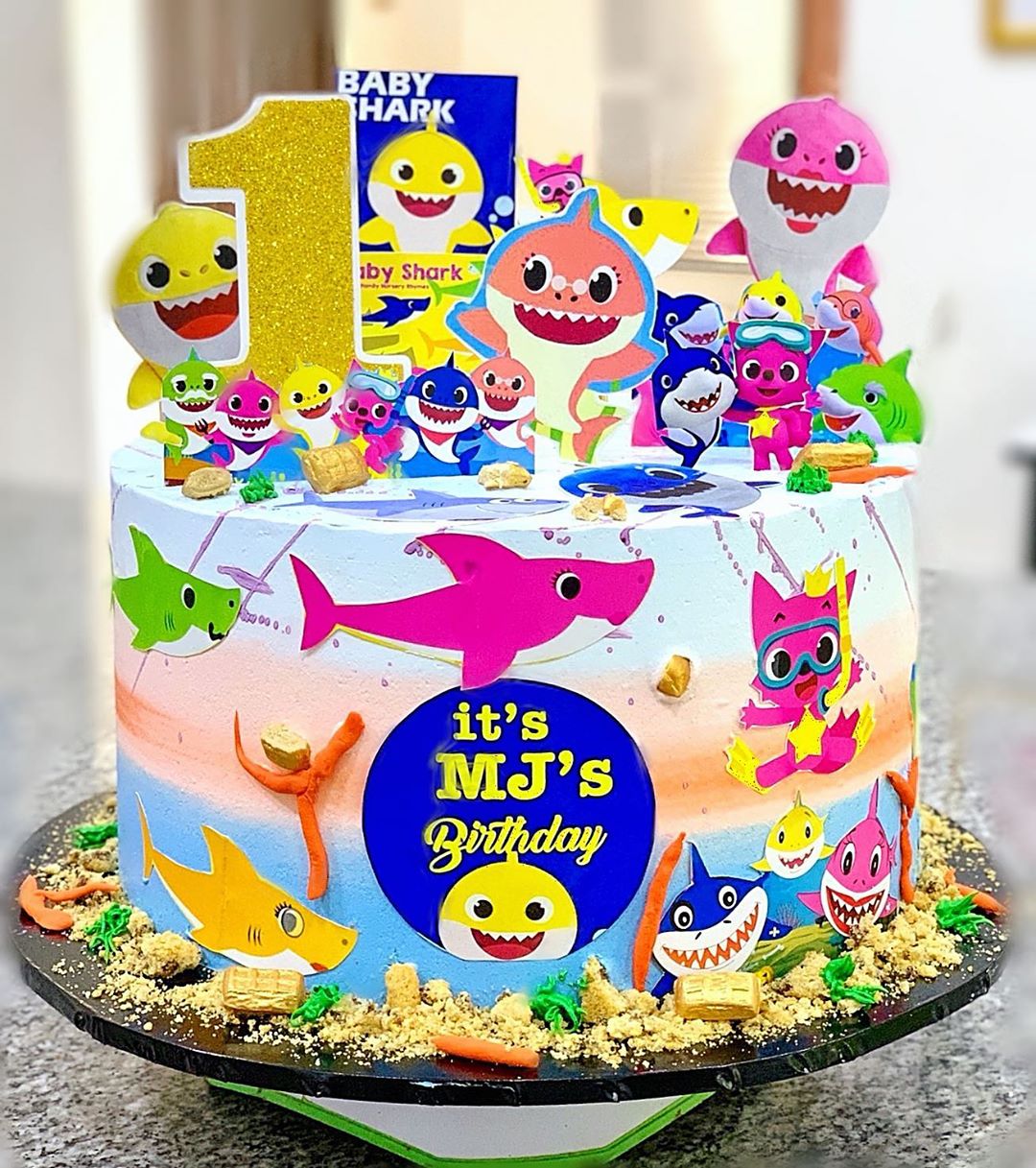 Detail Cake Gambar Baby Shark Nomer 37