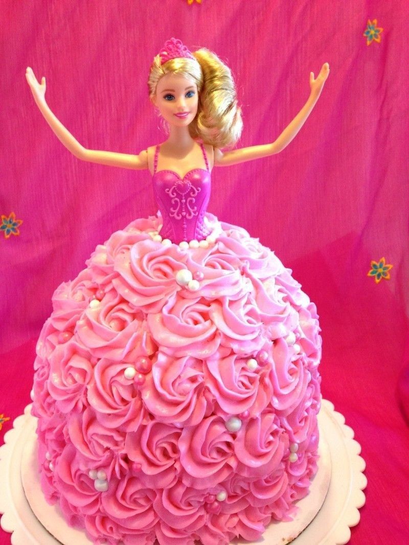 Detail Cake Gambar Barbie Nomer 15