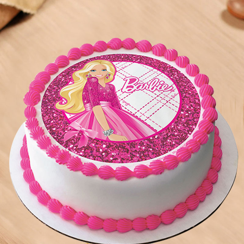 Detail Cake Gambar Barbie Nomer 10