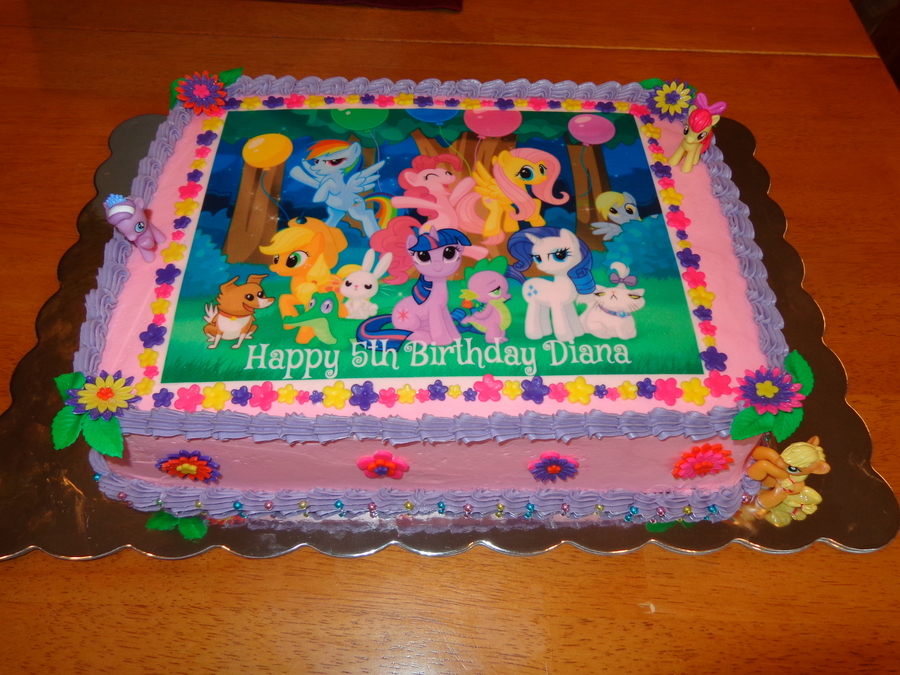 Detail Cake Gambar Cream Little Pony Nomer 14