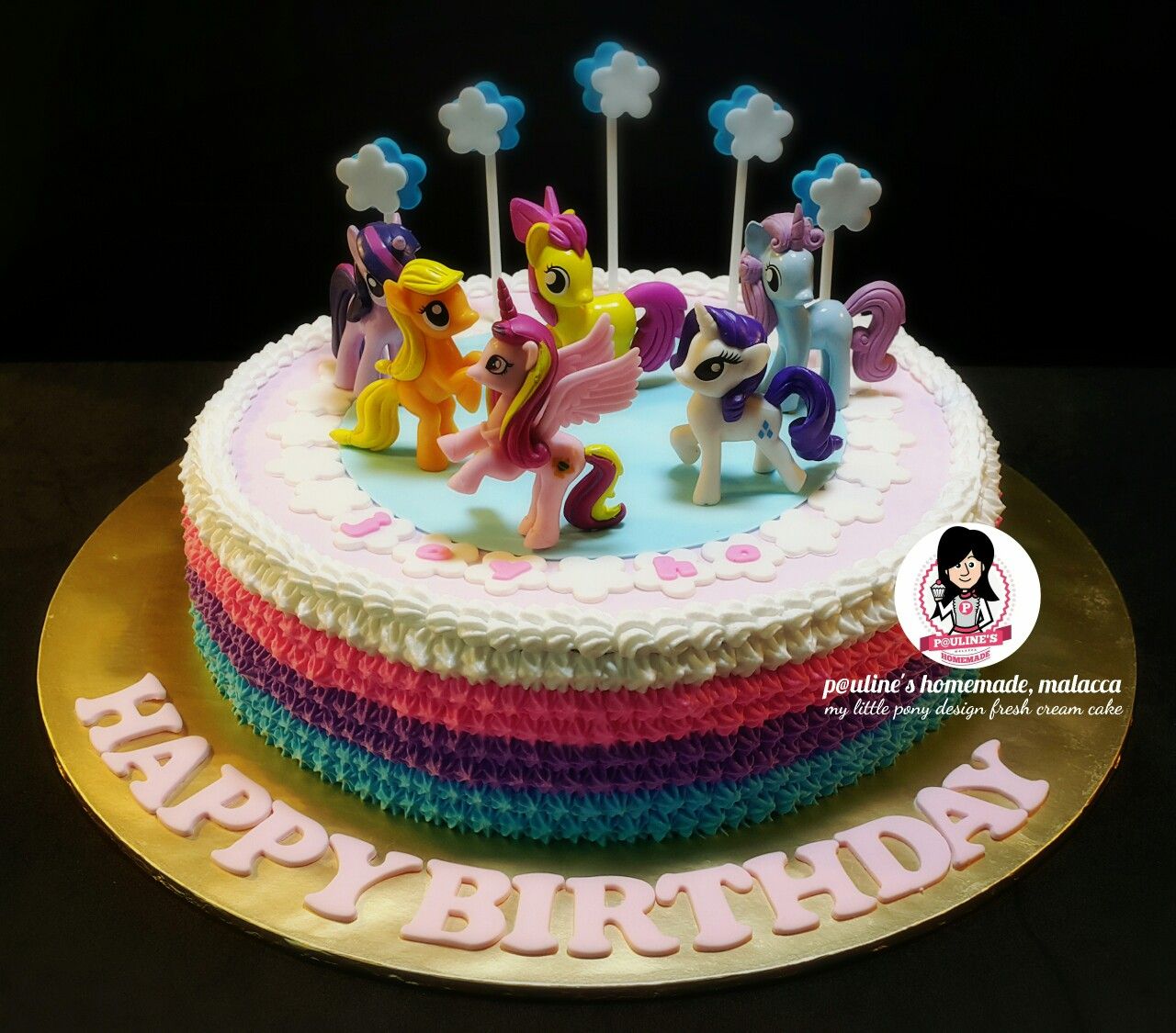 Detail Cake Gambar Cream Little Pony Nomer 3