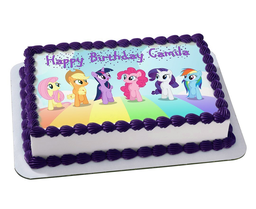 Detail Cake Gambar Cream Little Pony Nomer 33