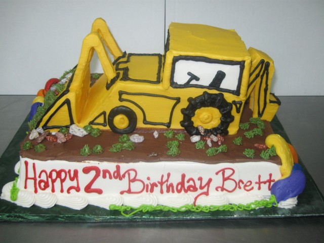 Detail Cake Gambar Cream Truck Cake Gambar Cream Backhoe Nomer 16