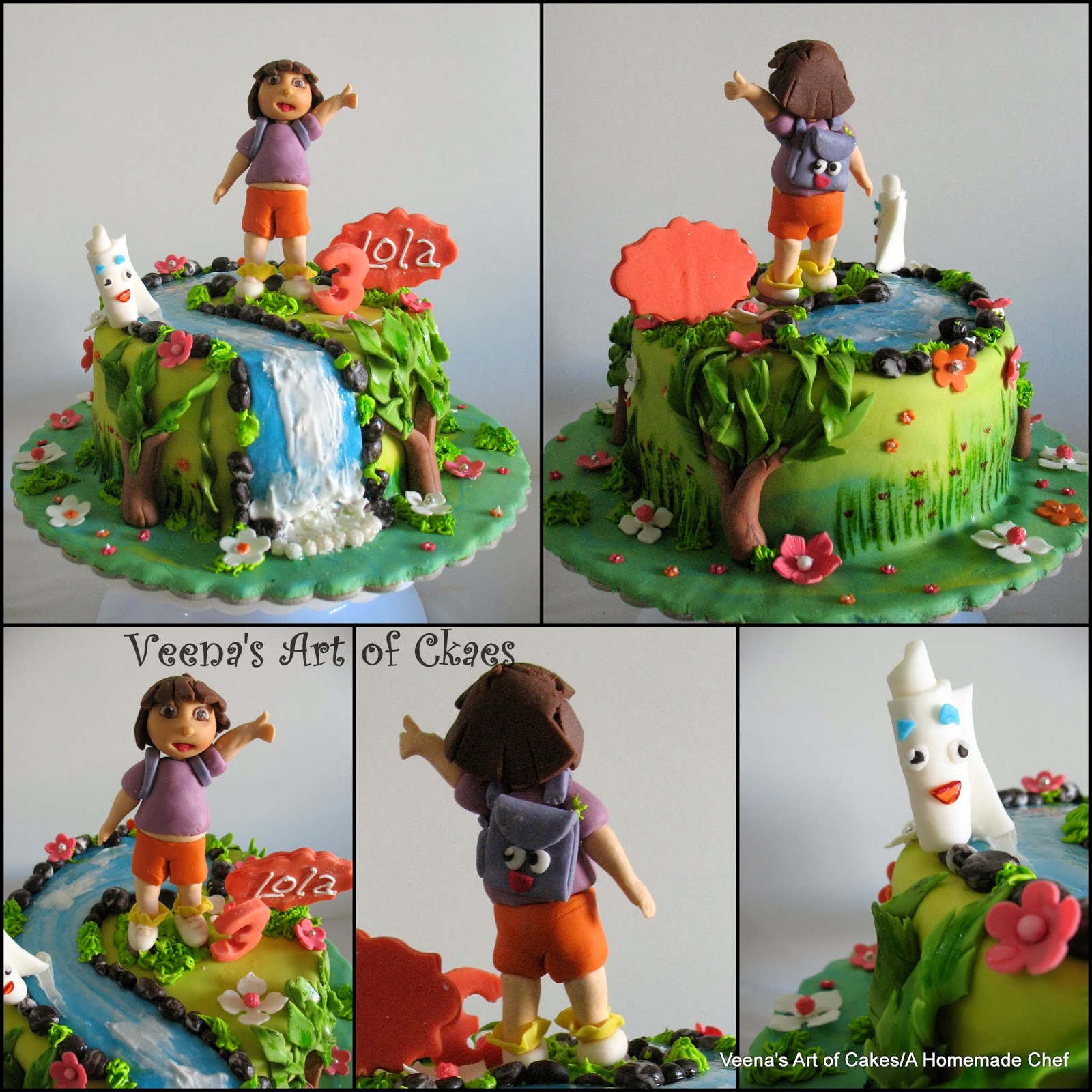 Detail Cake Gambar Dora Nomer 11