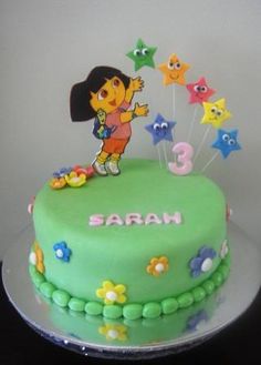 Detail Cake Gambar Dora Nomer 15