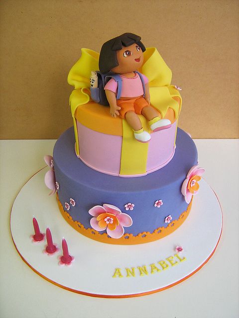 Detail Cake Gambar Dora Nomer 17