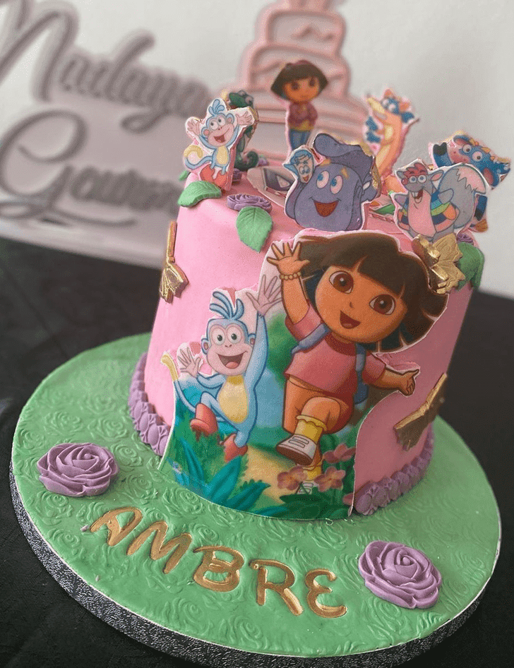 Detail Cake Gambar Dora Nomer 20