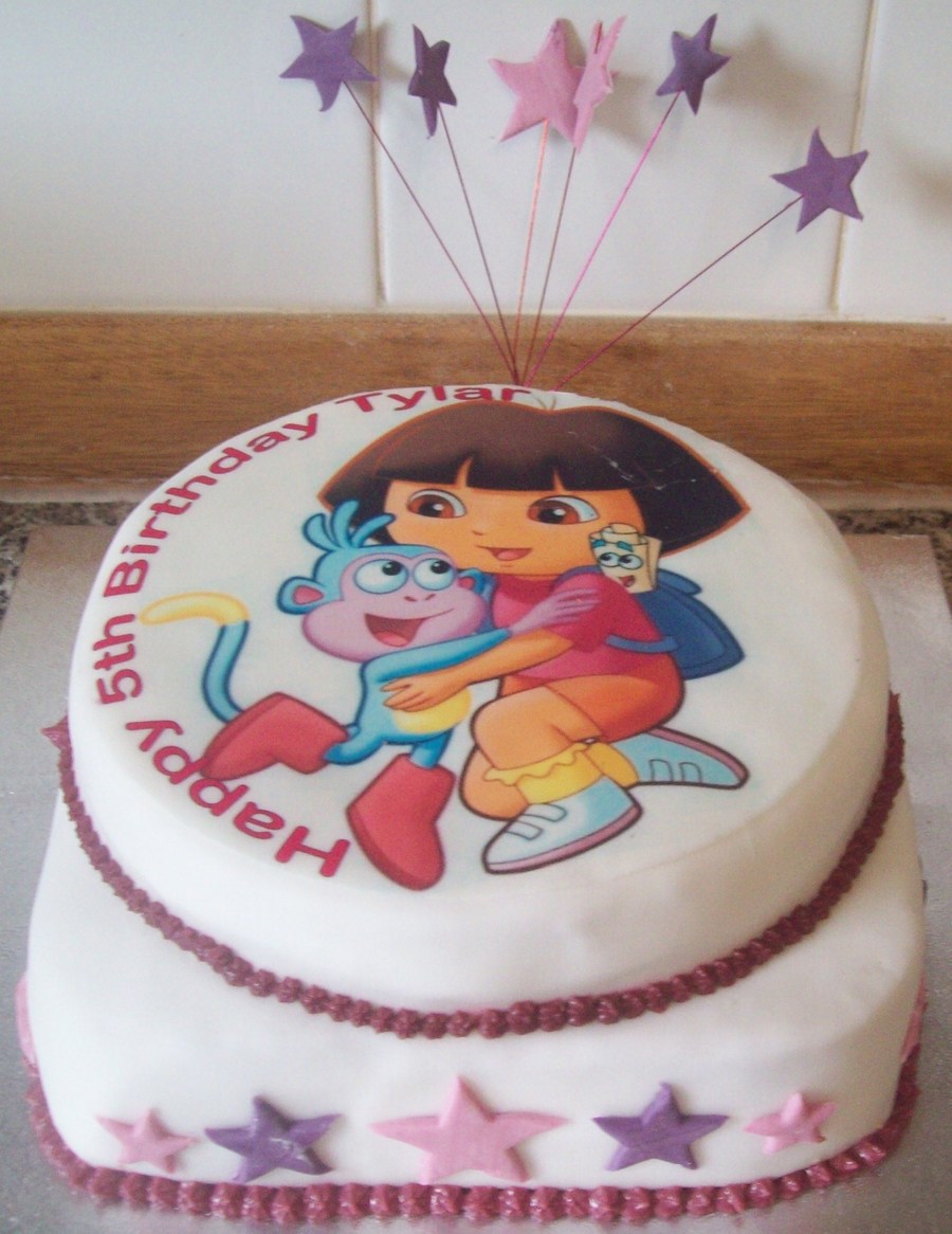 Detail Cake Gambar Dora Nomer 36