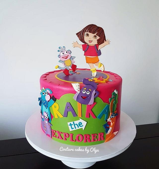 Detail Cake Gambar Dora Nomer 39