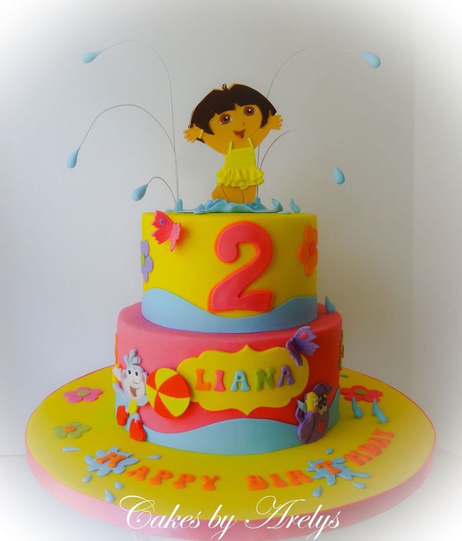 Detail Cake Gambar Dora Nomer 51