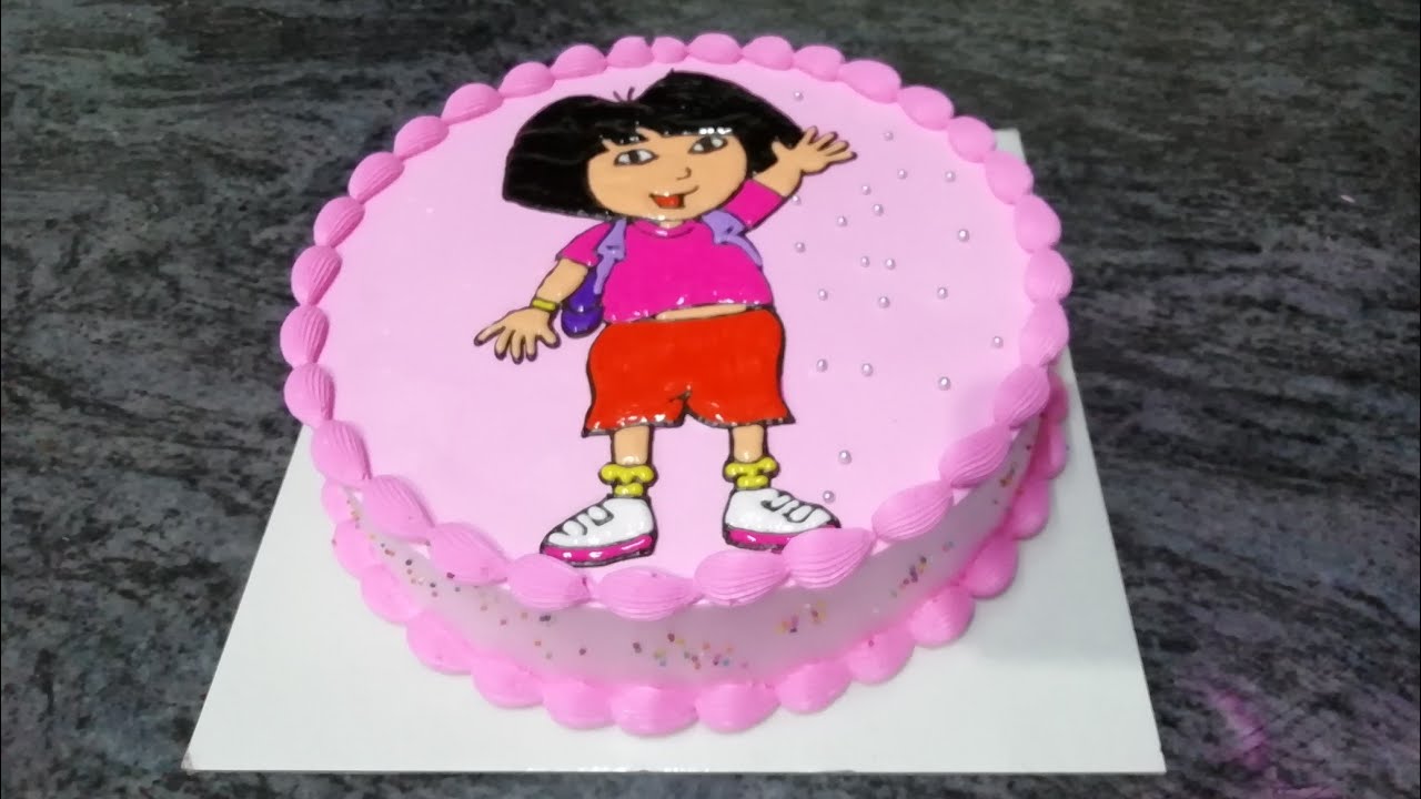 Detail Cake Gambar Dora Nomer 54