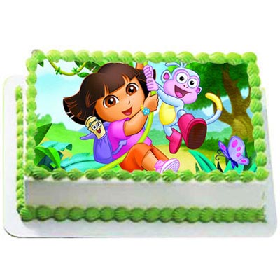 Detail Cake Gambar Dora Nomer 7