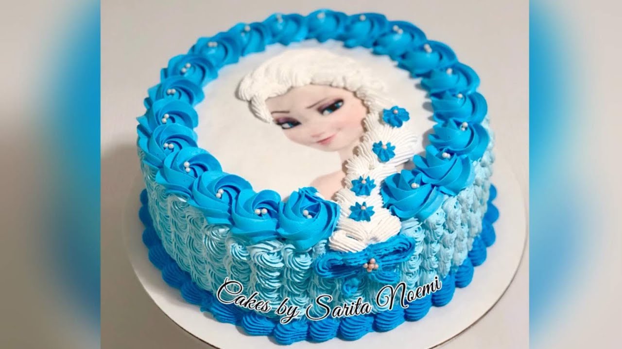 Detail Cake Gambar Frozen Nomer 2