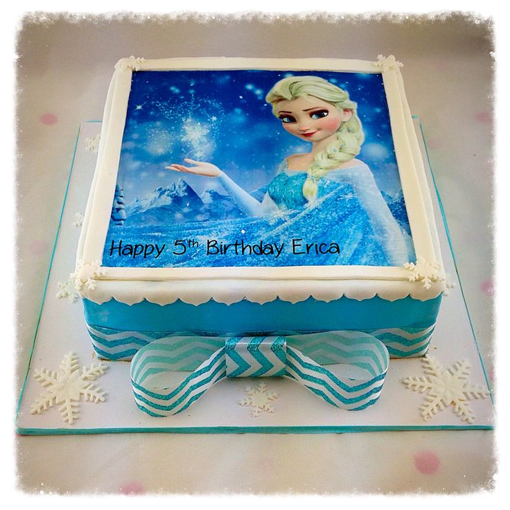 Detail Cake Gambar Frozen Frozen Edible Print Cake Nomer 11