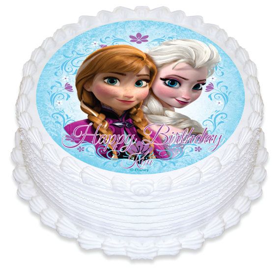 Detail Cake Gambar Frozen Frozen Edible Print Cake Nomer 16