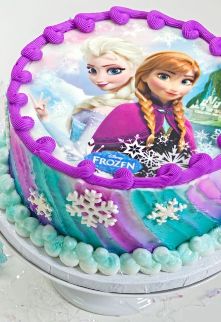 Detail Cake Gambar Frozen Frozen Edible Print Cake Nomer 18