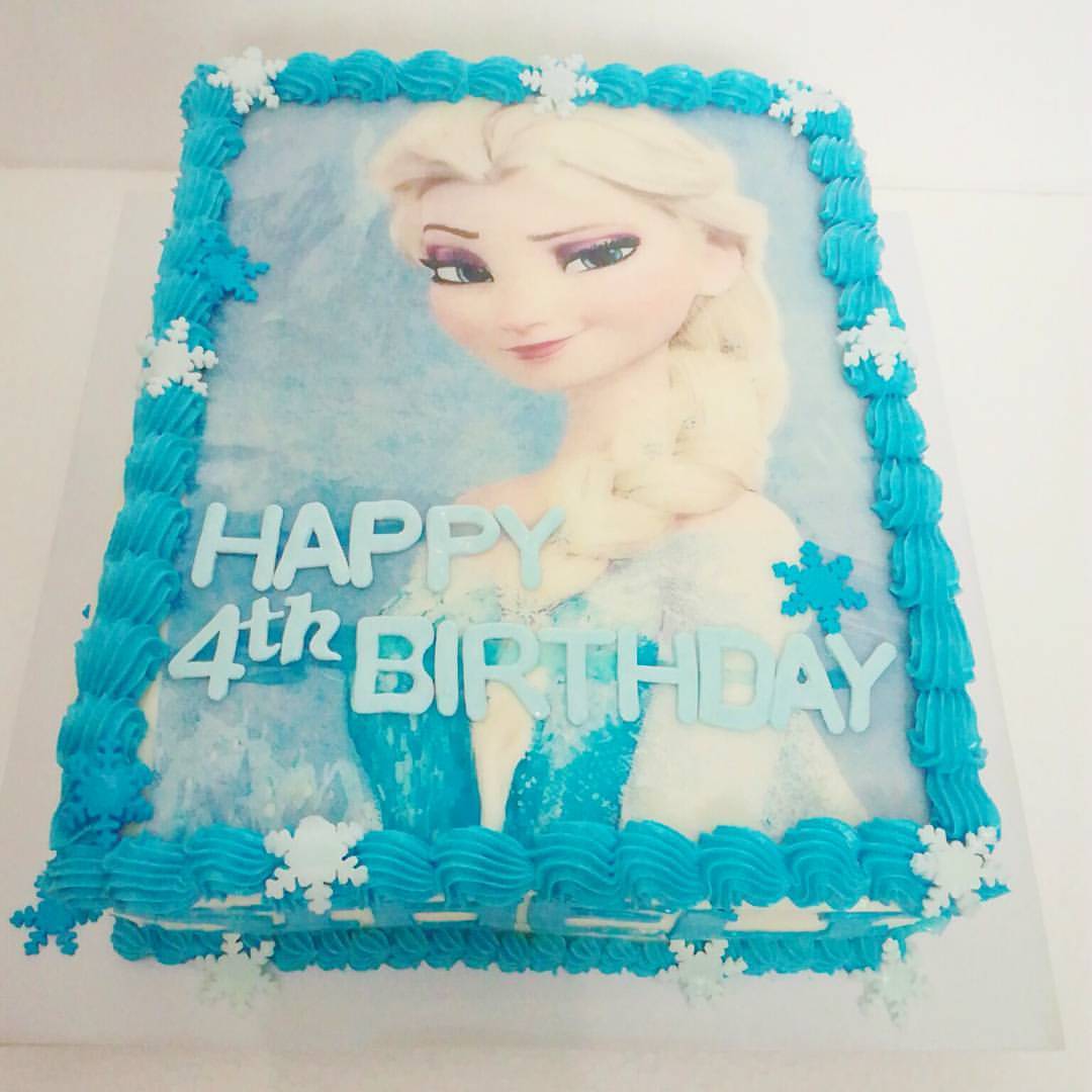 Detail Cake Gambar Frozen Frozen Edible Print Cake Nomer 19