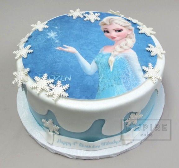 Detail Cake Gambar Frozen Frozen Edible Print Cake Nomer 3