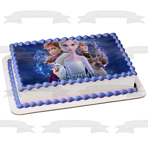 Detail Cake Gambar Frozen Frozen Edible Print Cake Nomer 32