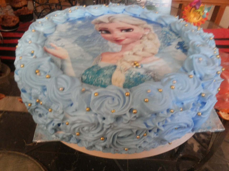 Detail Cake Gambar Frozen Frozen Edible Print Cake Nomer 35