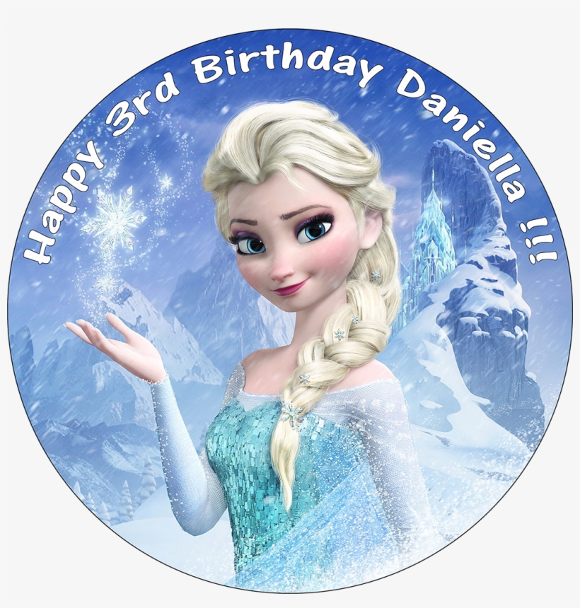 Detail Cake Gambar Frozen Frozen Edible Print Cake Nomer 49