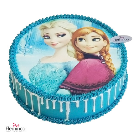 Detail Cake Gambar Frozen Frozen Edible Print Cake Nomer 52