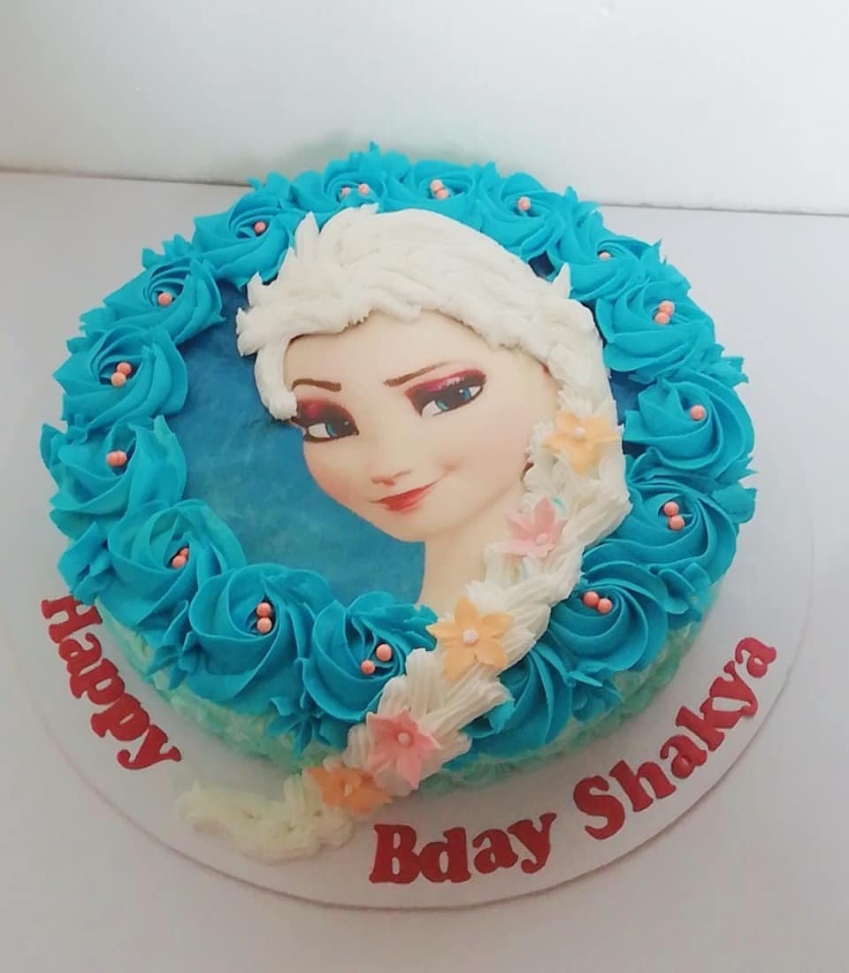 Detail Cake Gambar Frozen Frozen Edible Print Cake Nomer 7