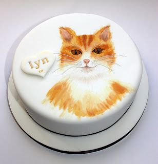 Cake Gambar Kucing - KibrisPDR