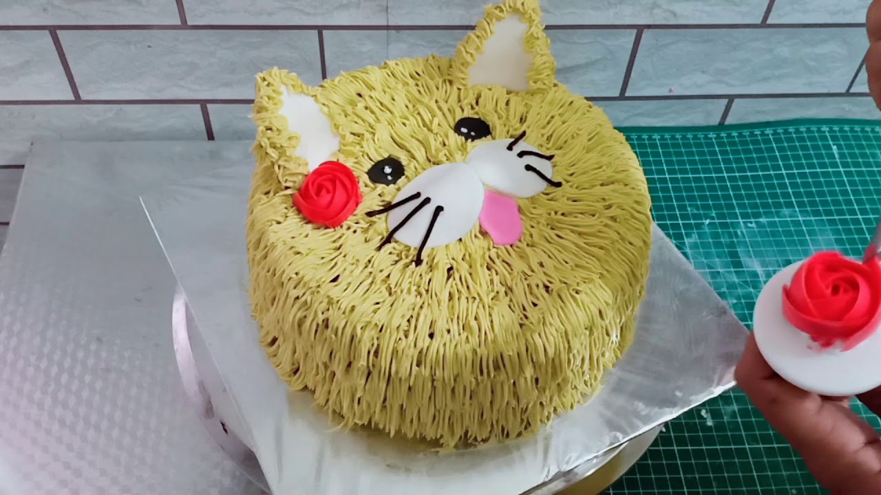 Detail Cake Gambar Kucing Nomer 3