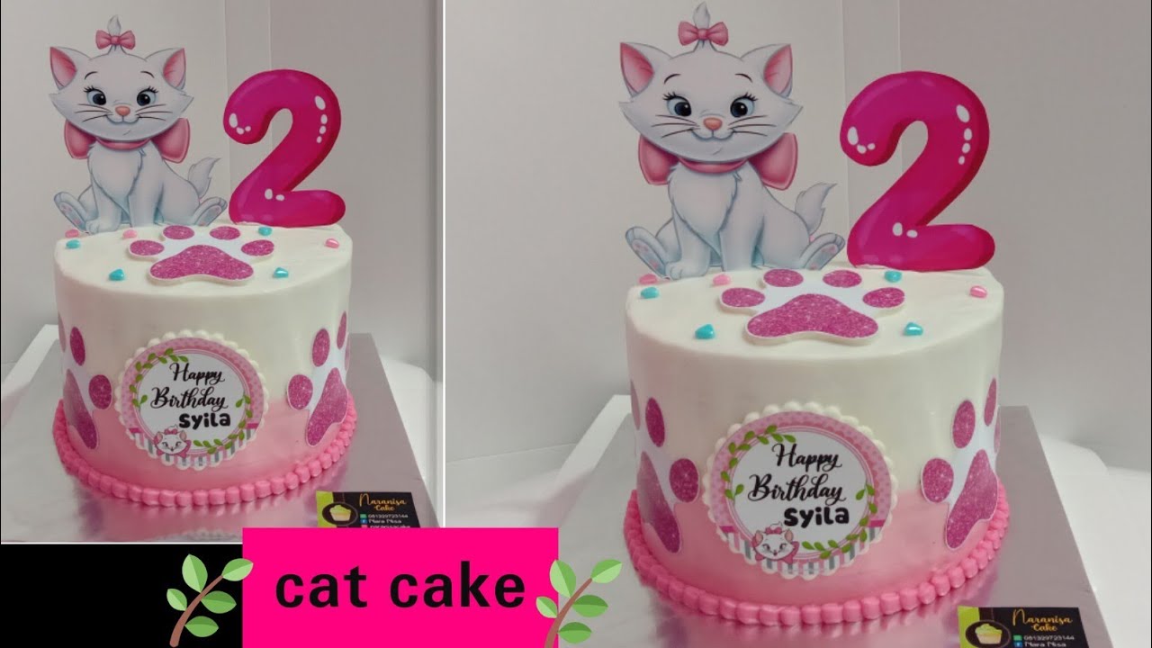 Detail Cake Gambar Kucing Nomer 44