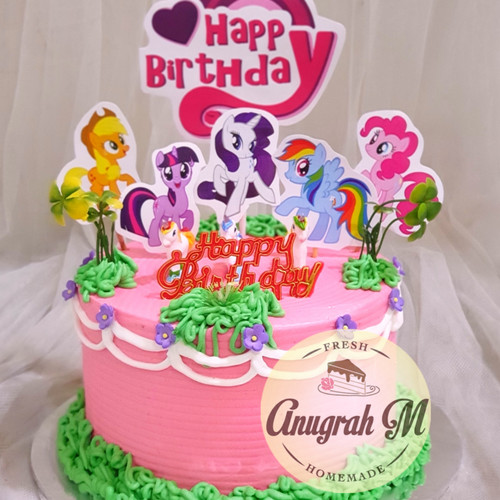 Detail Cake Gambar Kuda Poni Nomer 19